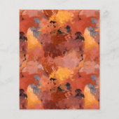 Budget Modern Terracotta Boho Arch Wedding (Rückseite)