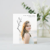 Budget Modern Trendy Foto Graduation Party (Stehend Vorderseite)