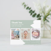 BUDGET Modern Vielen Dank Foto Collage JEDE VERANS (Stehend Vorderseite)