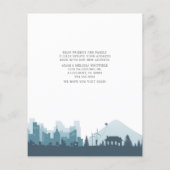 Budget Moderne Adressenänderung, die wir bewegt ha (Rückseite)