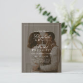 BUDGET Moderne alte Geld-Foto-Overlay-Hochzeit (Stehend Vorderseite)