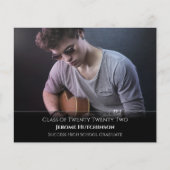 Budget Moderne Ankündigung des Abschlusses des Sch (Vorderseite)