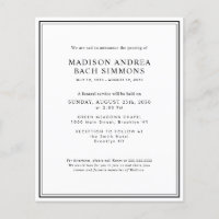 Budget Moderne Beerdigungsfeier