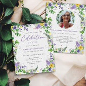 Budget Moderne Blumenfeier zur Beerdigung des Lebe