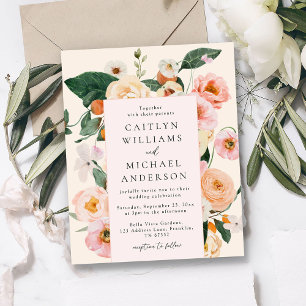 Budget Moderne Blush Pink Blues Hochzeit