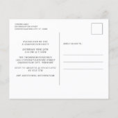 Budget Moderne Einladungen für Fotokollagen (Rückseite)