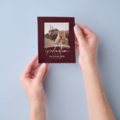 Budget Moderne elegante Abschluss Foto Einladungen Flyer (Gruppe)