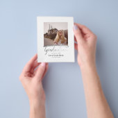 Budget Moderne elegante Abschluss Foto Einladungen Flyer (Gruppe)