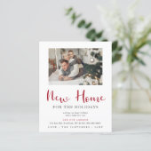 Budget Moderne Foto-Umzugskarte (Stehend Vorderseite)