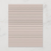 Budget Moderne handgeschriebene Typografie Hochzei (Rückseite)