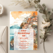 Budget Moderne Hochzeit in Urlaubsort Italien