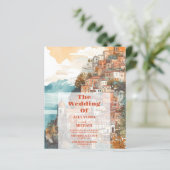 Budget Moderne Hochzeit in Urlaubsort Italien (Stehend Vorderseite)