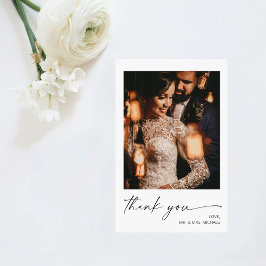 Budget Moderne Kalligrafie Instan Foto Hochzeit Flyer