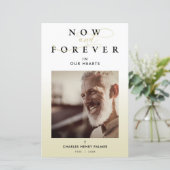 Budget Moderne Minimalistische Beerdigung des Foto (Stehend Vorderseite)