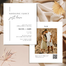 Budget Moderne nichts Extravagant nur Liebe Hochze