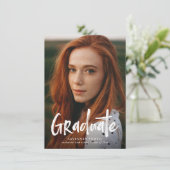 Budget Moderne Partei für zwei Fotos Einladung (Stehend Vorderseite)