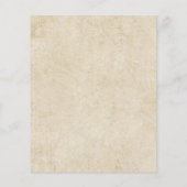 Budget Moderne rustikale Camping Hochzeitseinladun (Rückseite)