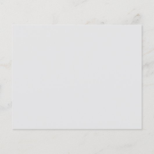 Budget Moderne Taufe Danke Karte (Rückseite)