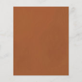 Budget Moderne Terracotta Graduation Party Einladu (Rückseite)