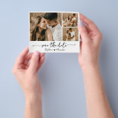 Budget Moderne Typografie Collage Save the Date Flyer (Gruppe)