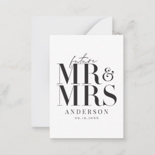 Budget Moderne Typografie Hochzeit Einladung