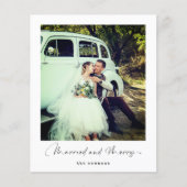 Budget Moderne Weihnachten | Verheiratet und froh Flyer (Vorne)