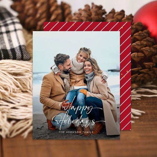 Budget Moderne Weihnachtsfeiertage Flyer