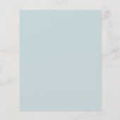 Budget Moderne Weihnachtsflöten Einladung Hochzeit (Rückseite)