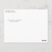 Budget Moderner Foto Sage Green Arch Abschluss Postkarte (Rückseite)