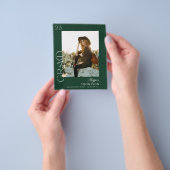 Budget Moderner GRAD Foto Abschluss - Grün Flyer (Gruppe)