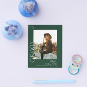 Budget Moderner GRAD Foto Abschluss - Grün Flyer (Einzeln)