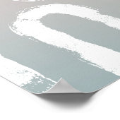 Budget Moderner pastellfarbener Regenbogen Foto Ab Poster (Ecke)