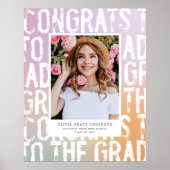 Budget Moderner pastellfarbener Regenbogen Foto Ab Poster (Vorne)