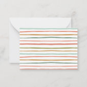 Budget Moderner Weihnachtsbaum Weihnachtsfeiertag Mitteilungskarte (Rückseite)