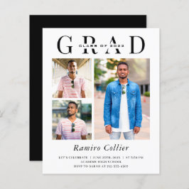 Budget Modernes 3 Foto Abschluss Celebration