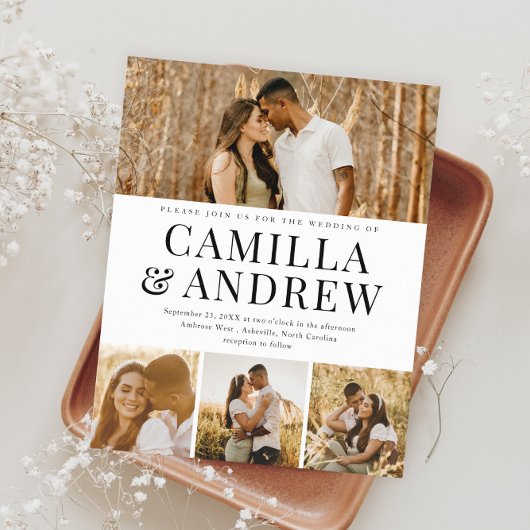 Budget Modernes 4 Foto Elegantes Hochzeitsempfang