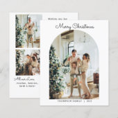 BUDGET Modernes 5 Foto Frohe Weihnachtsbühne (Vorne/Hinten)