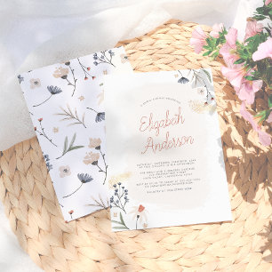 Budget Modernes Boho Minimalistisches florales Bra