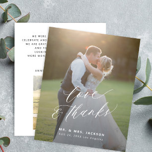 Budget modernes einfaches Foto Hochzeit Liebe und