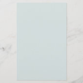 Budget Modernes Eukalyptus Script-Menü (Rückseite)