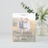 Budget Modernes Foto 11 Vertikale Hochzeit (Stehend Vorderseite)