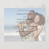 Budget Modernes Foto 5 Horizontale Hochzeit (Vorderseite)