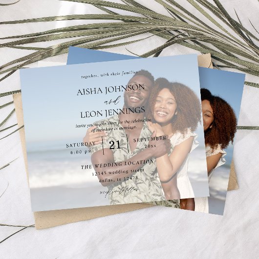 Budget Modernes Foto 5 Horizontale Hochzeit