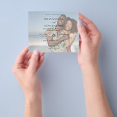 Budget Modernes Foto 5 Horizontale Hochzeit Flyer (Gruppe)