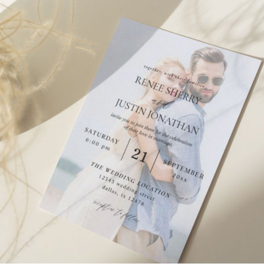 Budget Modernes Foto 5 Vertikale Hochzeit