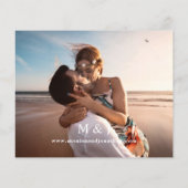 Budget Modernes Foto Horizontal 2 Wedding Flyer (Hinten)