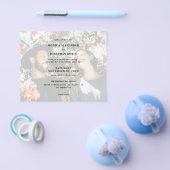 Budget Modernes Foto Horizontal Wedding Flyer (Einzeln)