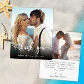 Budget Modernes Foto Skript Hochzeit Vielen Dank F Flyer