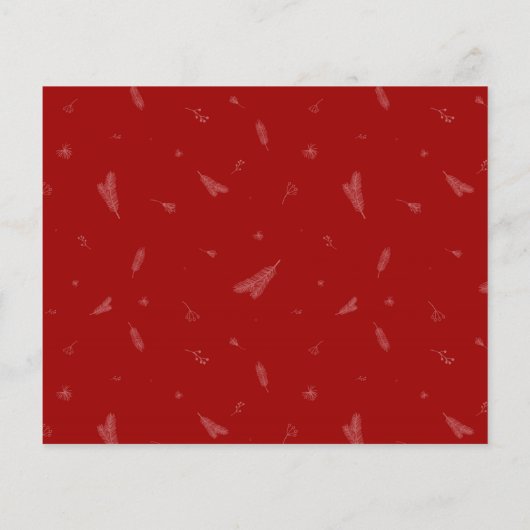 Budget Modernes Happy Holidays Handgeschriebenes F (Rückseite)