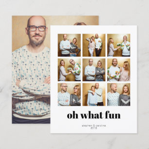 Budget Modernes Minimalistisches 9-Quadrat-Foto zu